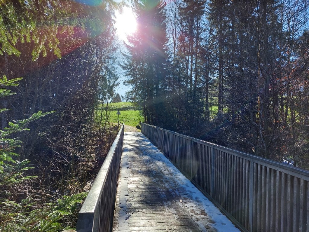Brücke Moos Richtung Nannen