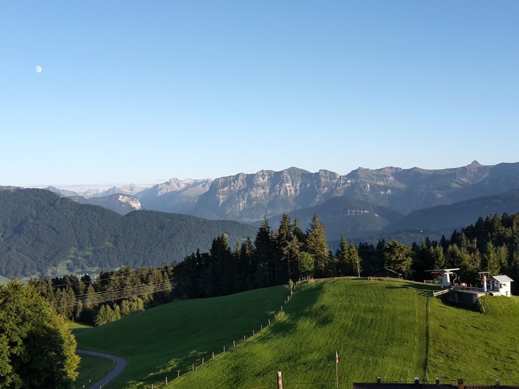 Blick in die Bergwelt des Bregenzerwaldes