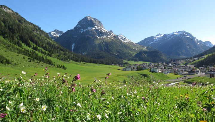 Lech Zürs am Arlberg im Sommer